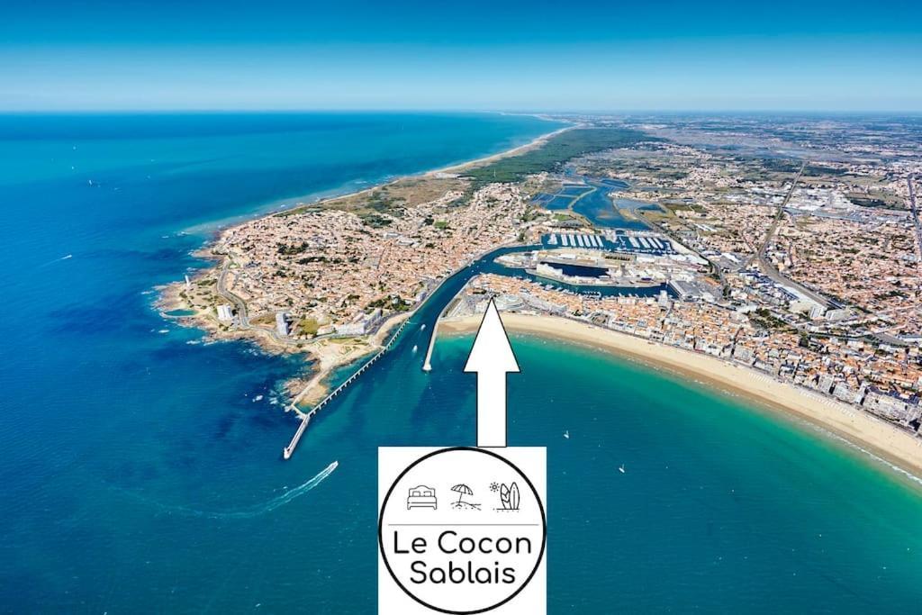 Tiny Studio Terrasse, Hypercentre La Plage A 2 Pas ! Les Sables-dʼOlonne Extérieur photo